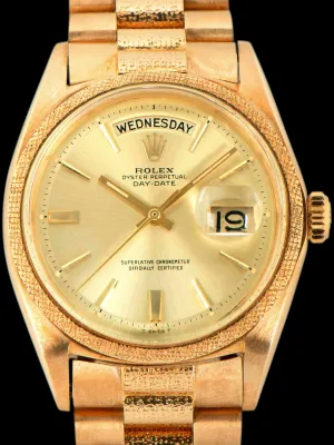 1969 Rolex Day-Date 18K YG "Morellis" (Ref. 1811) Champagne "Doorstop" Dial