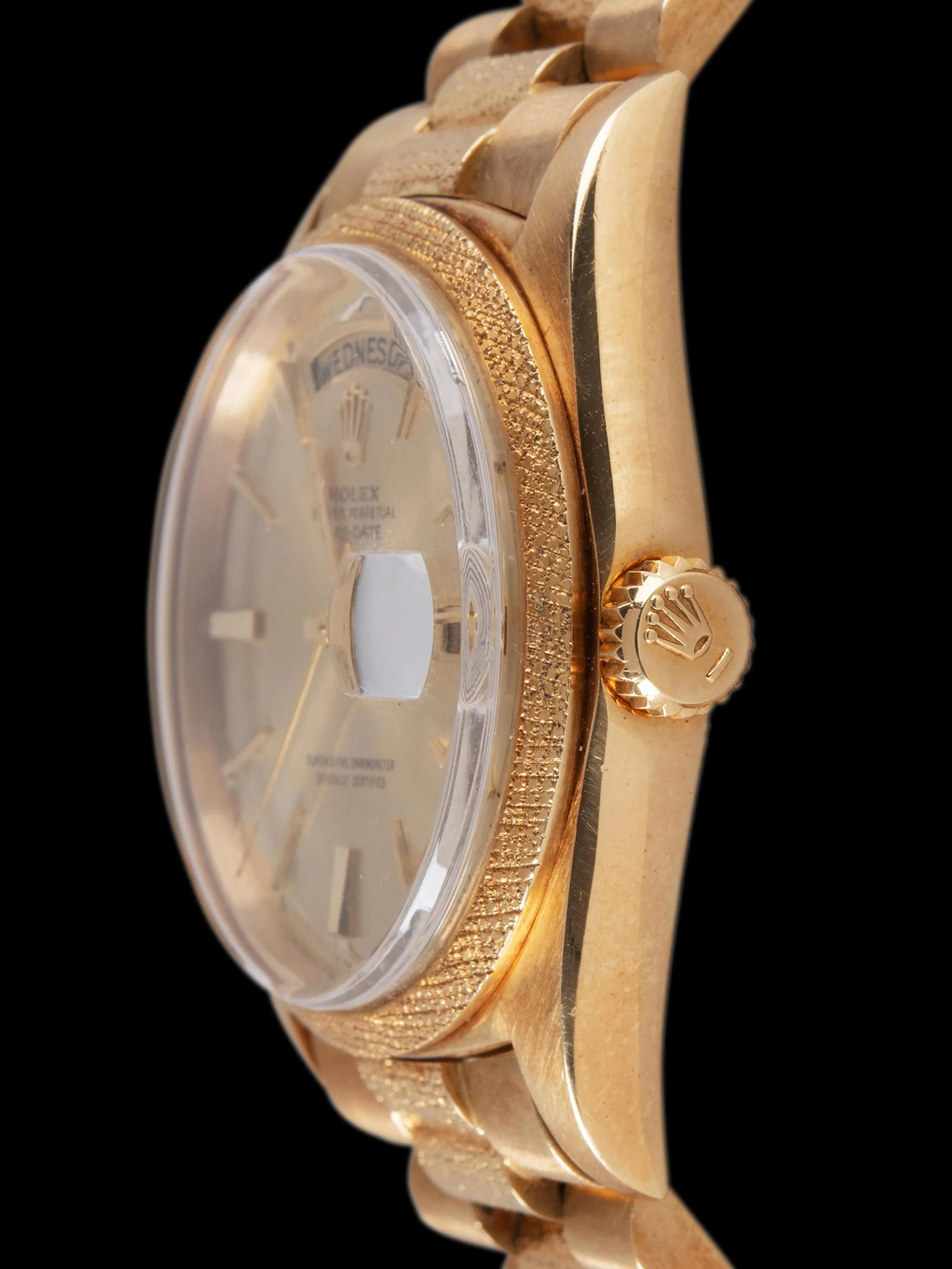 1969 Rolex Day-Date 18K YG "Morellis" (Ref. 1811) Champagne "Doorstop" Dial