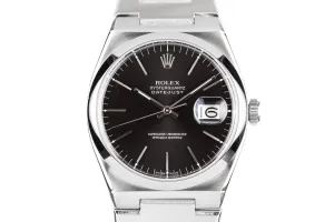 1978 Rolex OysterQuartz DateJust 17000 Black Dial