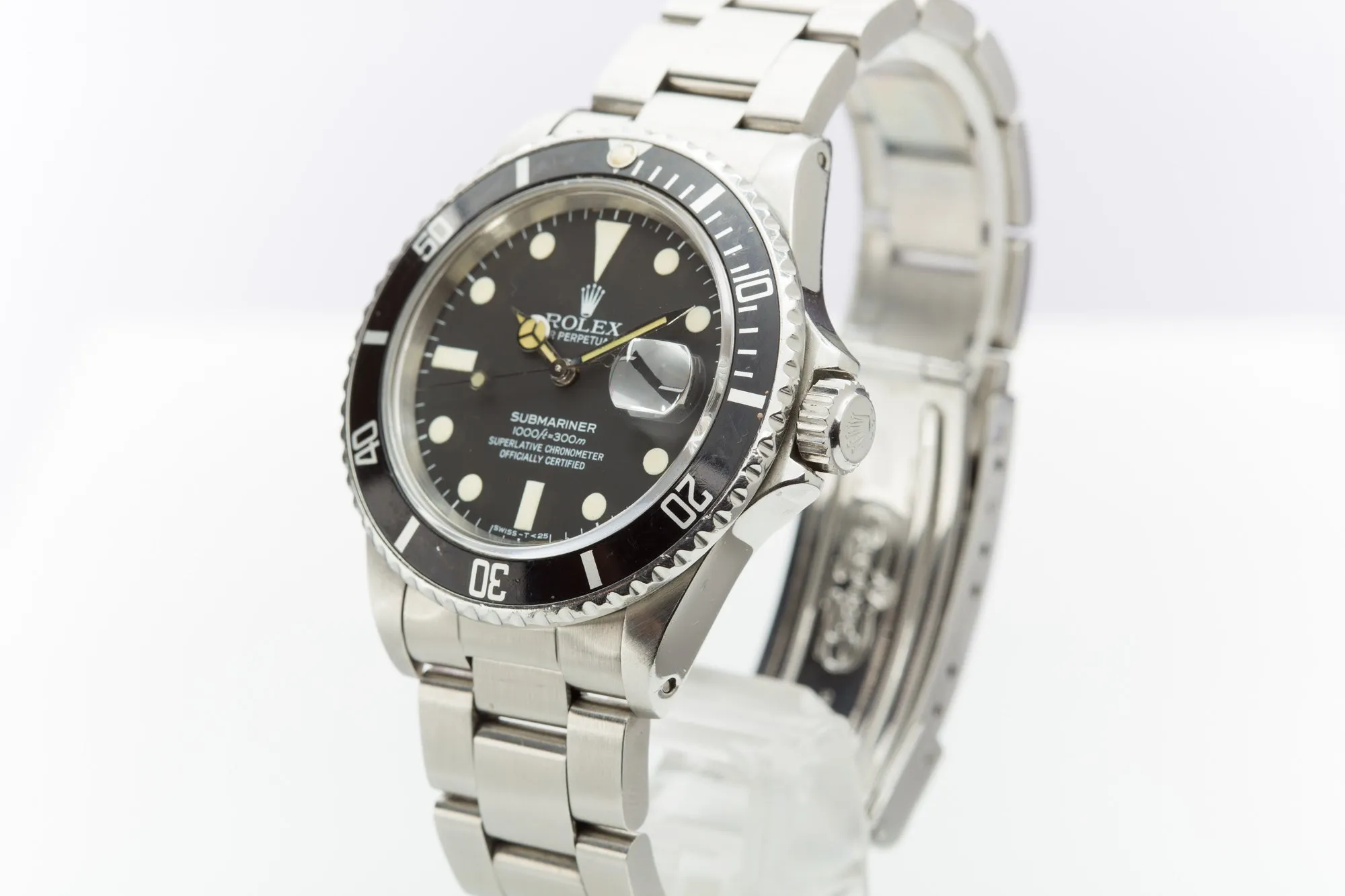 1982 Rolex Submariner Date 16800 with Creamy Tritium Dial & Hands