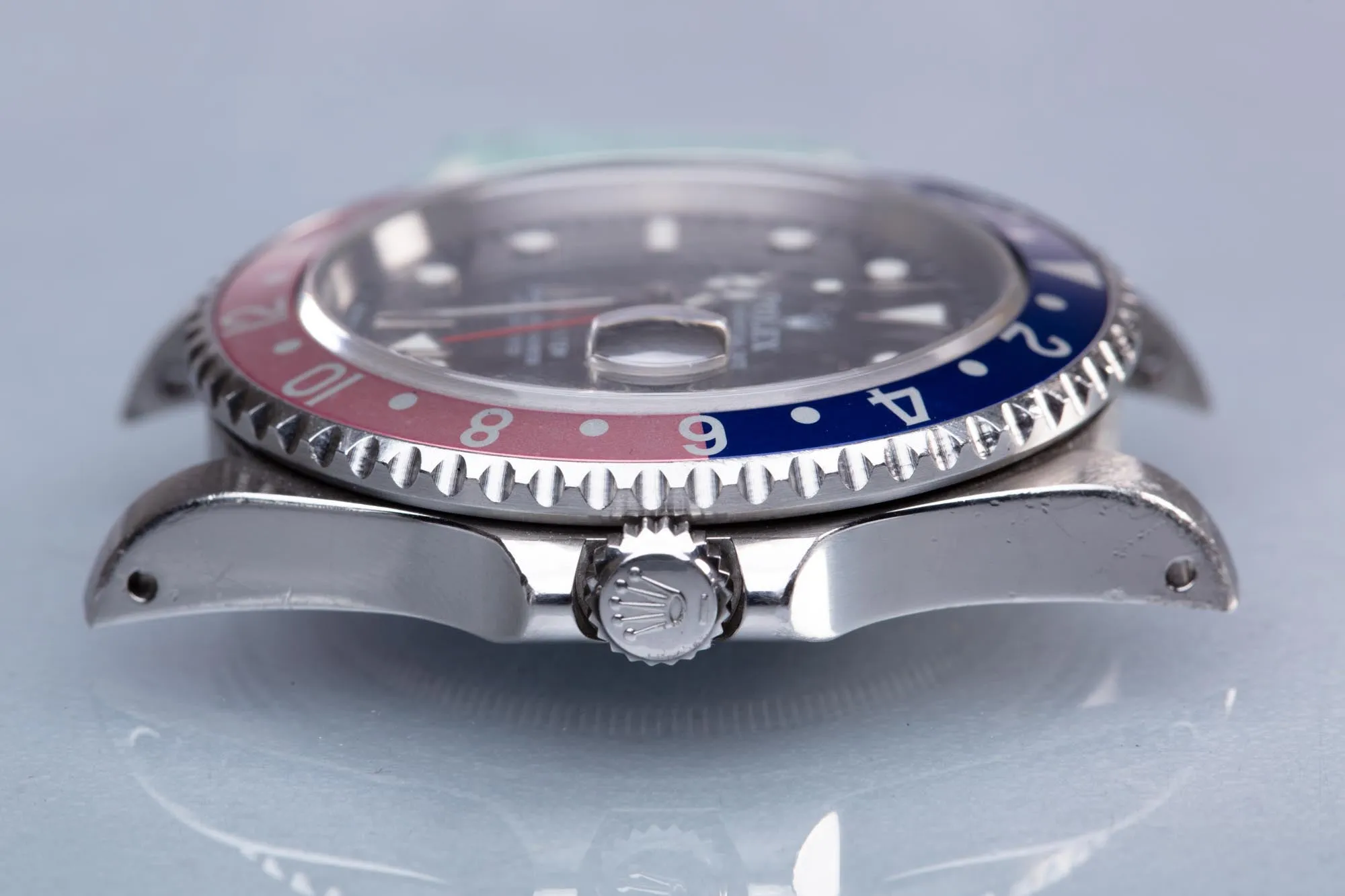 1997 Rolex GMT-Master 16700 Pepsi Insert with Full Caseback Sticker