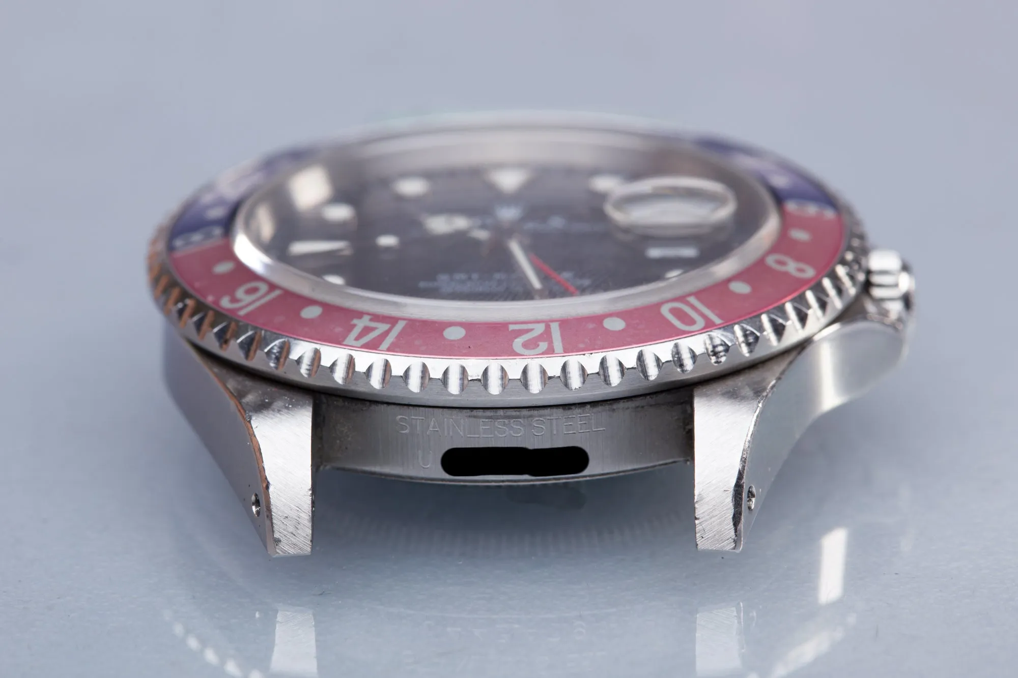 1997 Rolex GMT-Master 16700 Pepsi Insert with Full Caseback Sticker