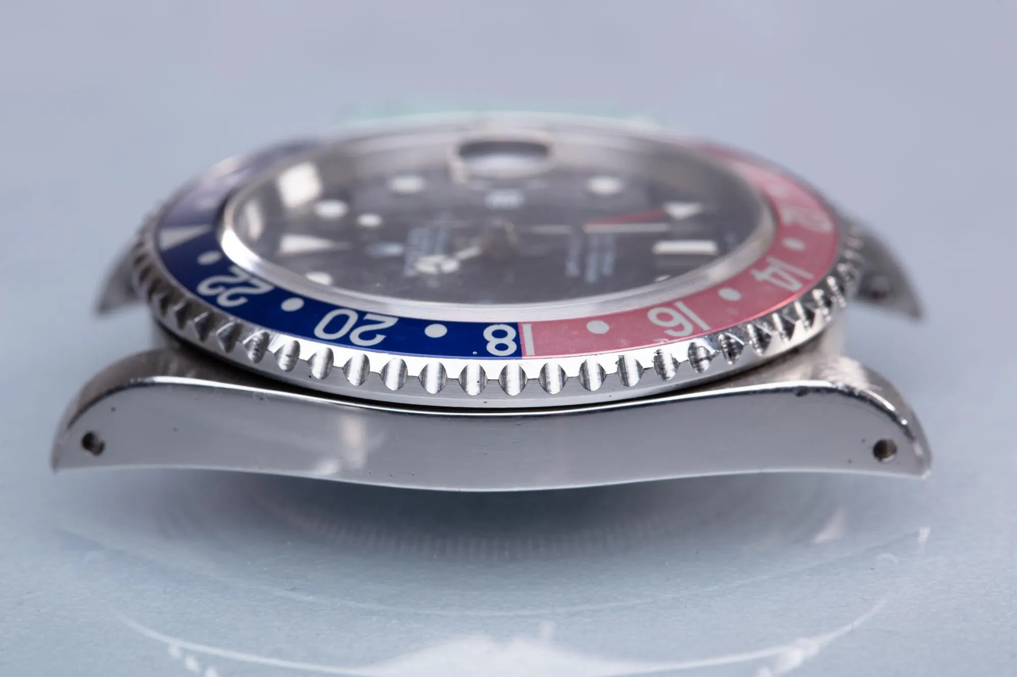 1997 Rolex GMT-Master 16700 Pepsi Insert with Full Caseback Sticker