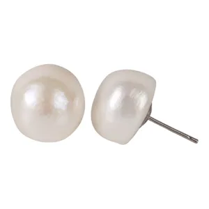 308-01 | WHITE BAM BAM POST EARRING