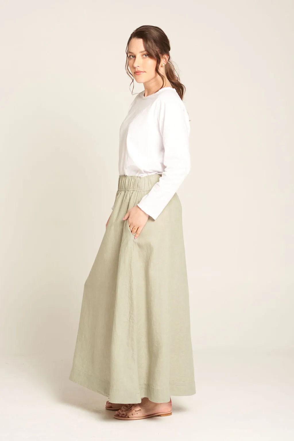 Amber Skirt Sage