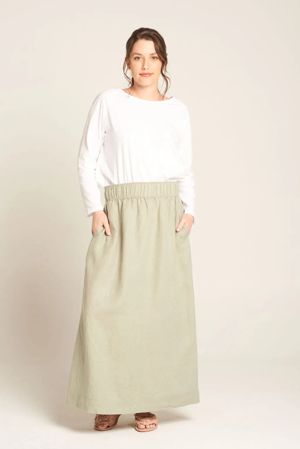 Amber Skirt Sage