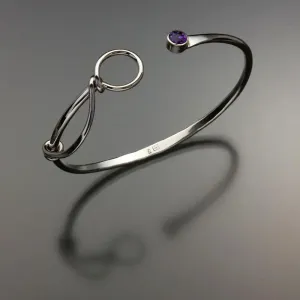 Amethyst Bracelet BRA520AM Sterling Silver by John Tzelepis Jewelry