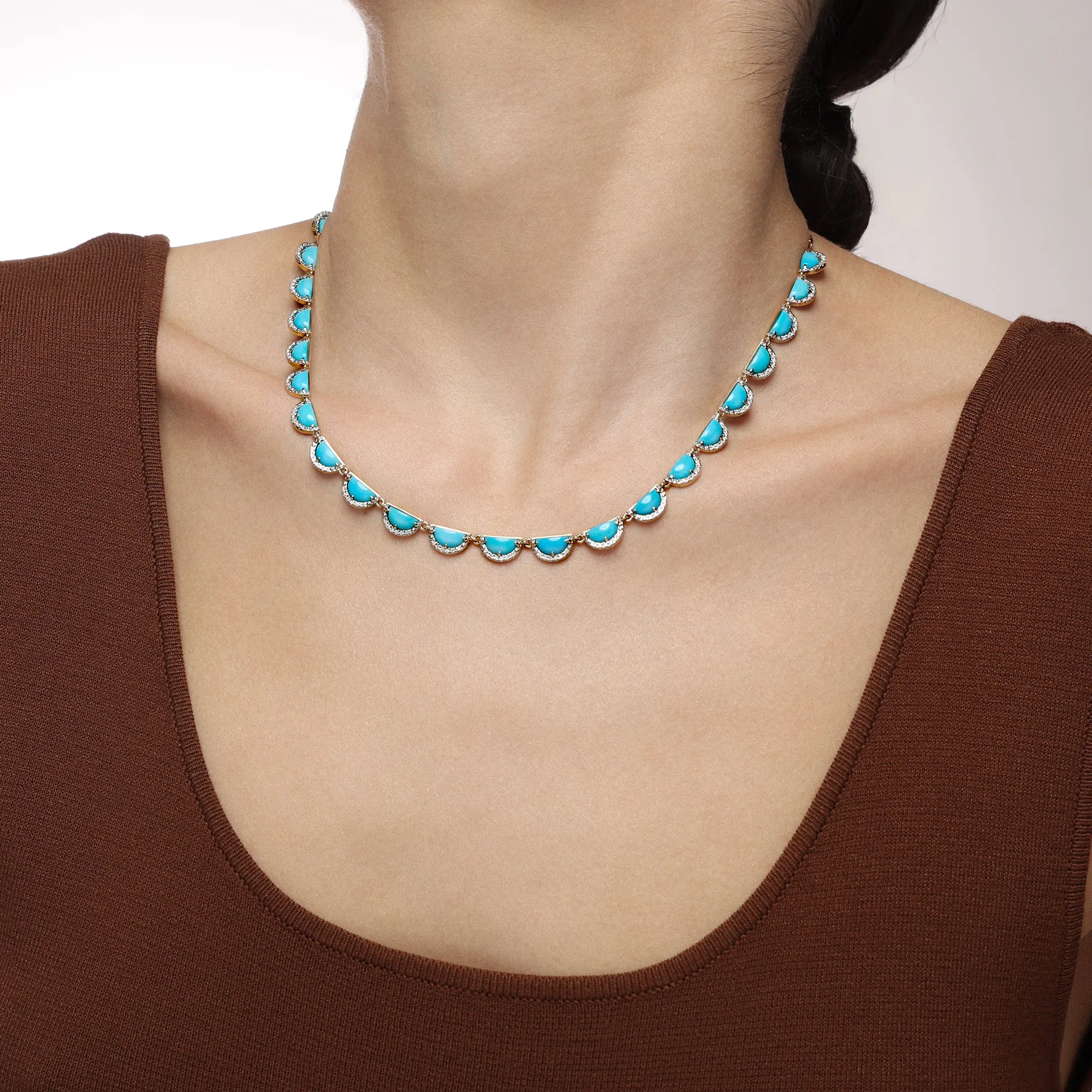 Arch Turquoise Necklace