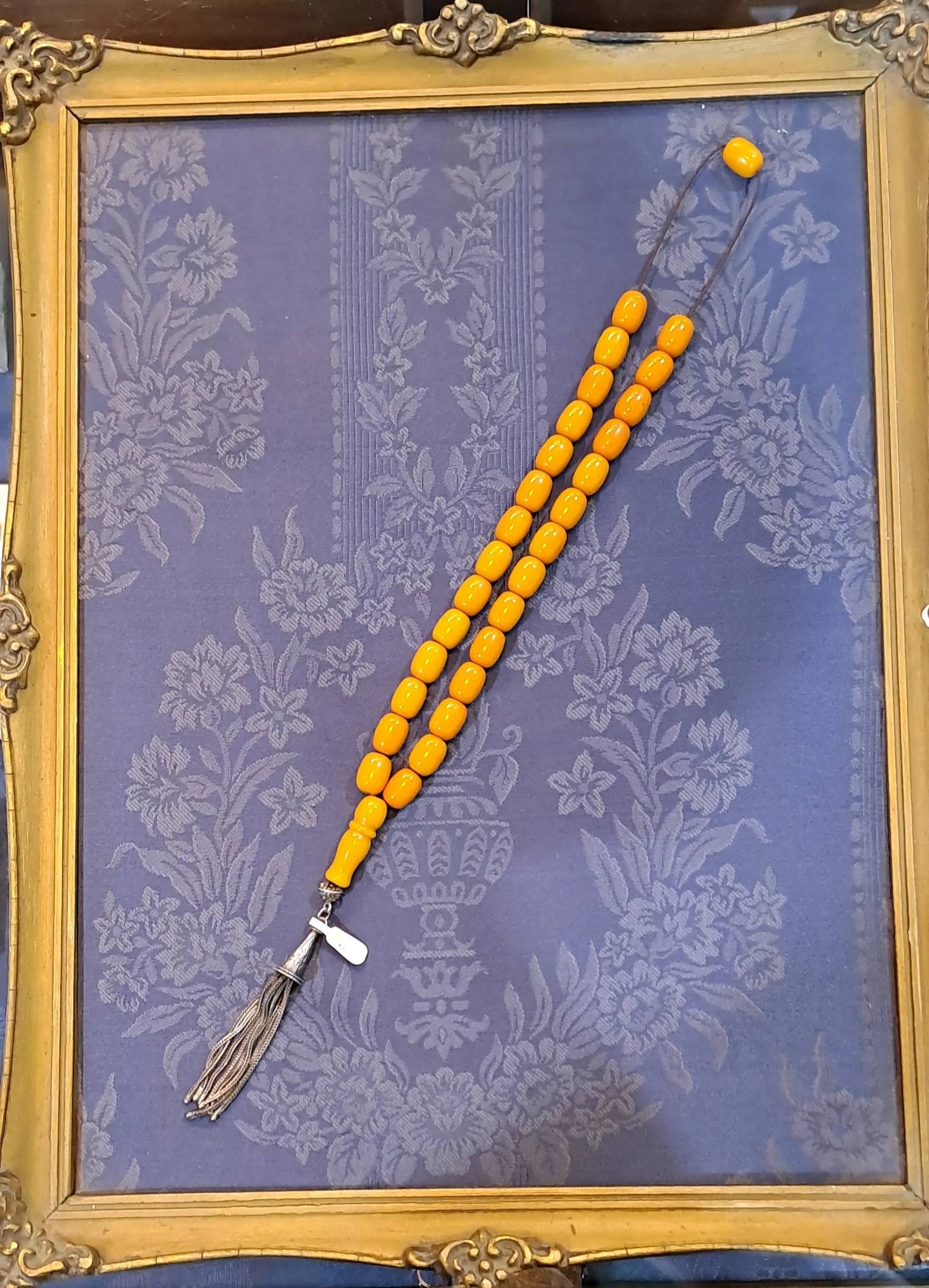 Authentic Amber Komboloi (Amber Rosary) (ROS-39)