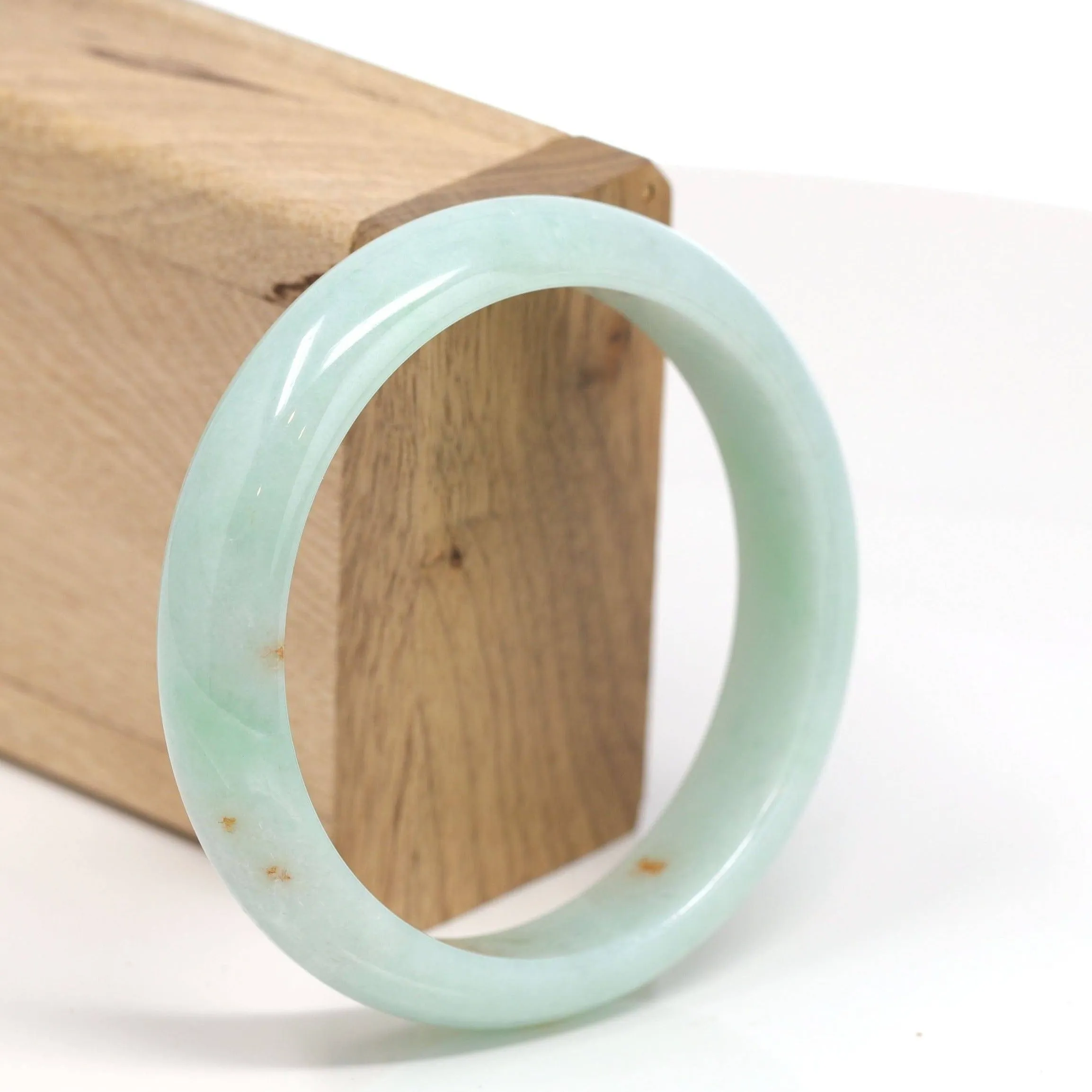 Baikalla™ "Classic Bangle" Genuine Burmese High Quality Jadeite Jade Bangle ( 59mm )SZS1009m )