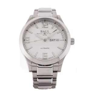 Ball Engineer III Auto Watch Silver Dial Limited Edition Day-Date Stainless Steel 43mm