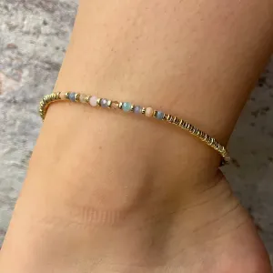 Beach Side Beaded Anklet