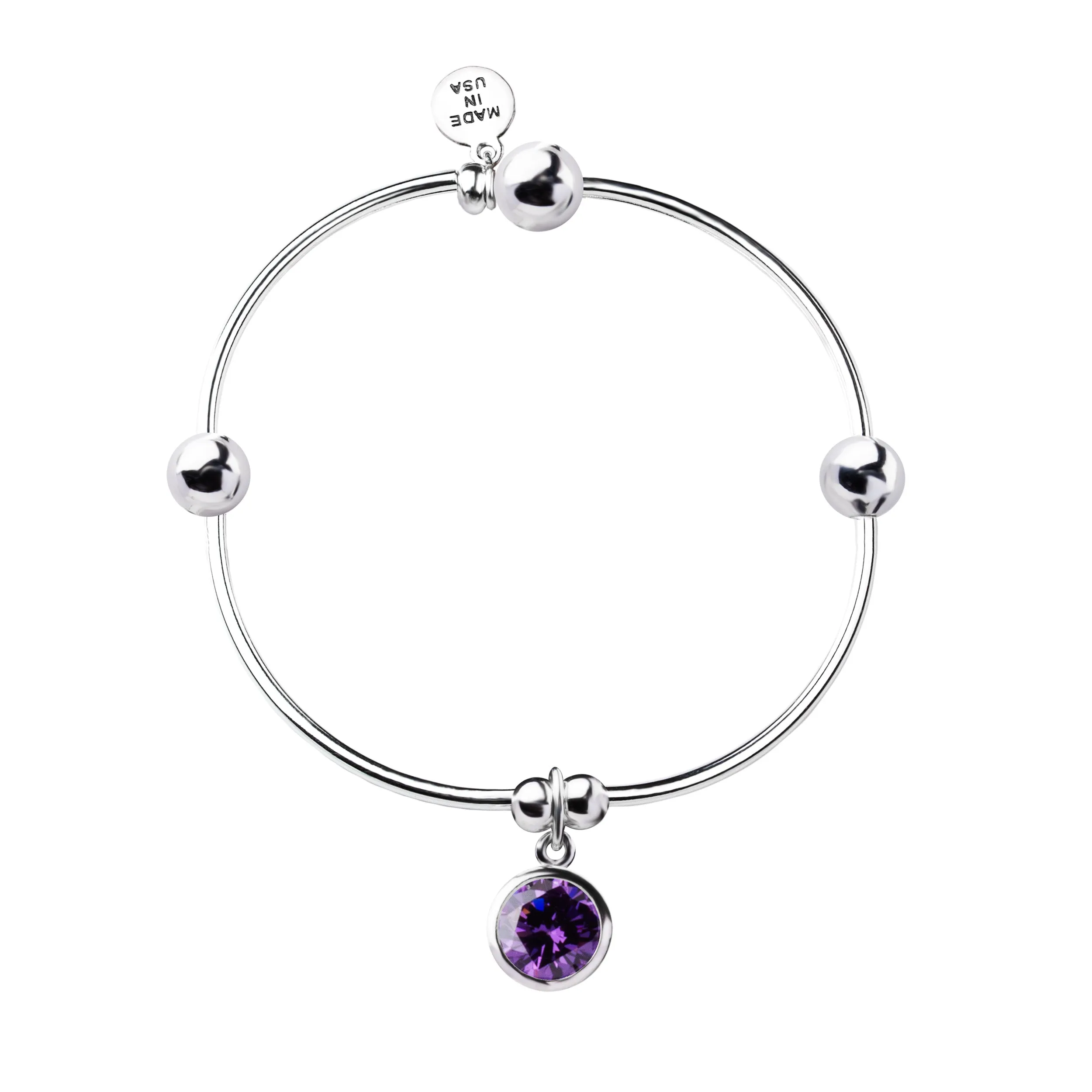 Birthstone | Bracelet | February - Amethyst