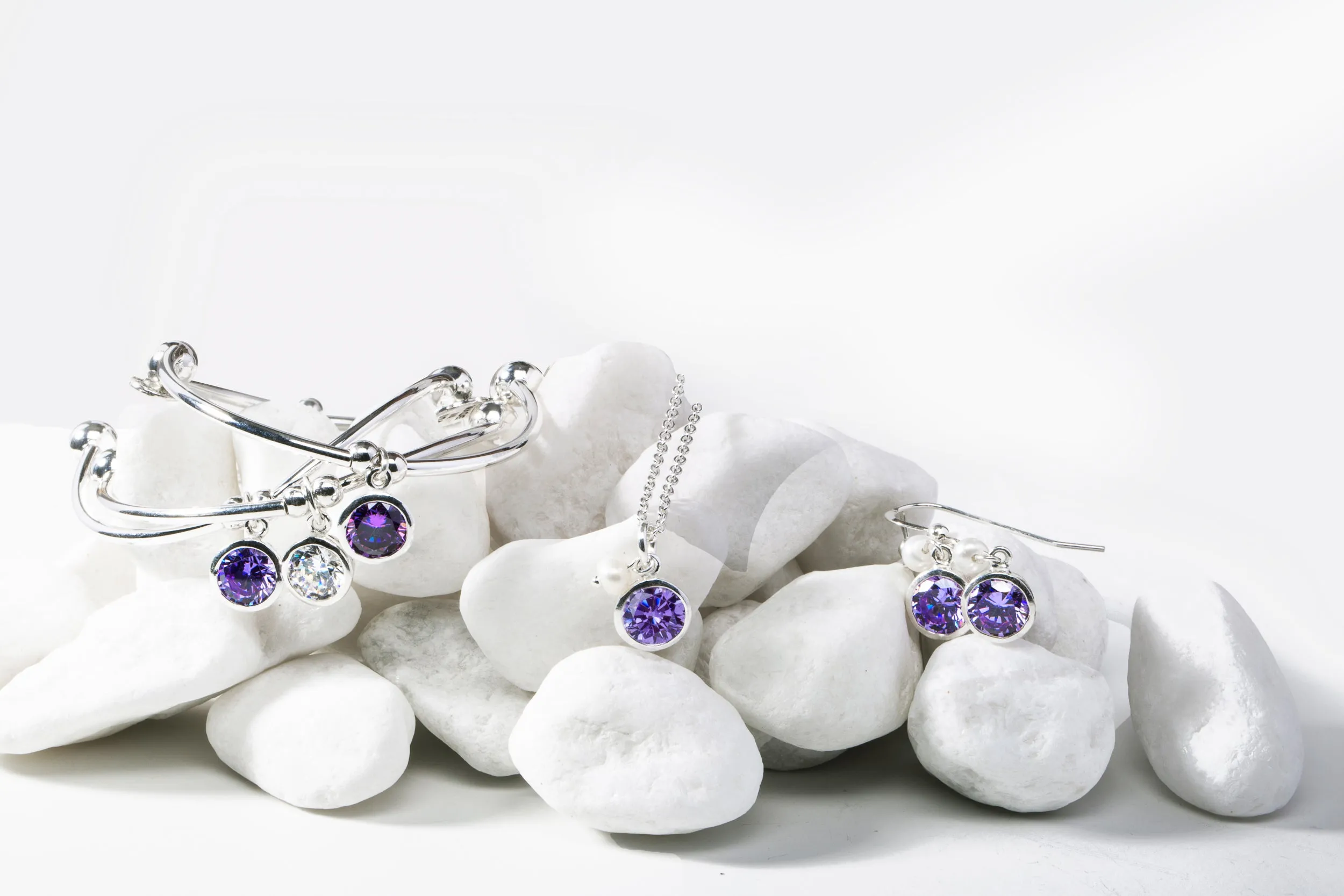 Birthstone | Bracelet | February - Amethyst