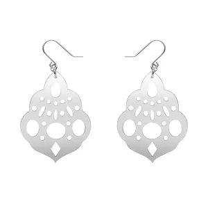 Boho Chandelier Essential Drop Earrings - Silver