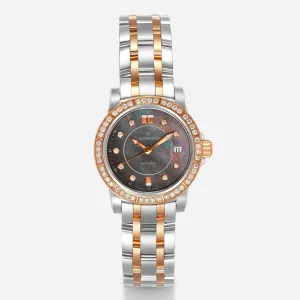 Carl F. Bucherer Patravi Diamond AutoDate Two Tone Automatic Ladies Watch 00.10621.07.87.31