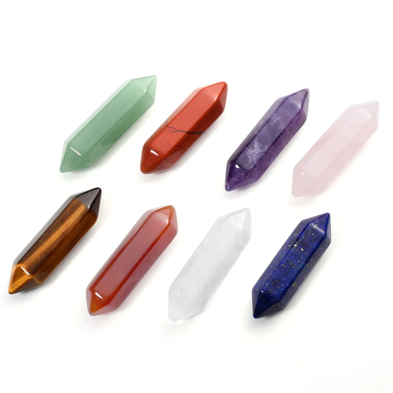 Chakra Healing Crystal Wands Set | Jovivi