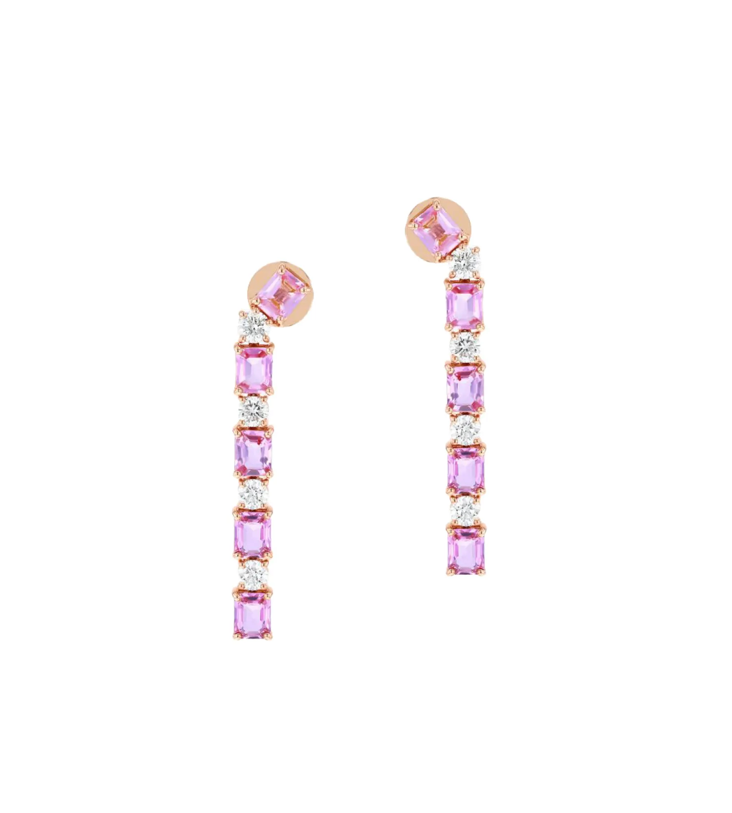 Classix pink earrings