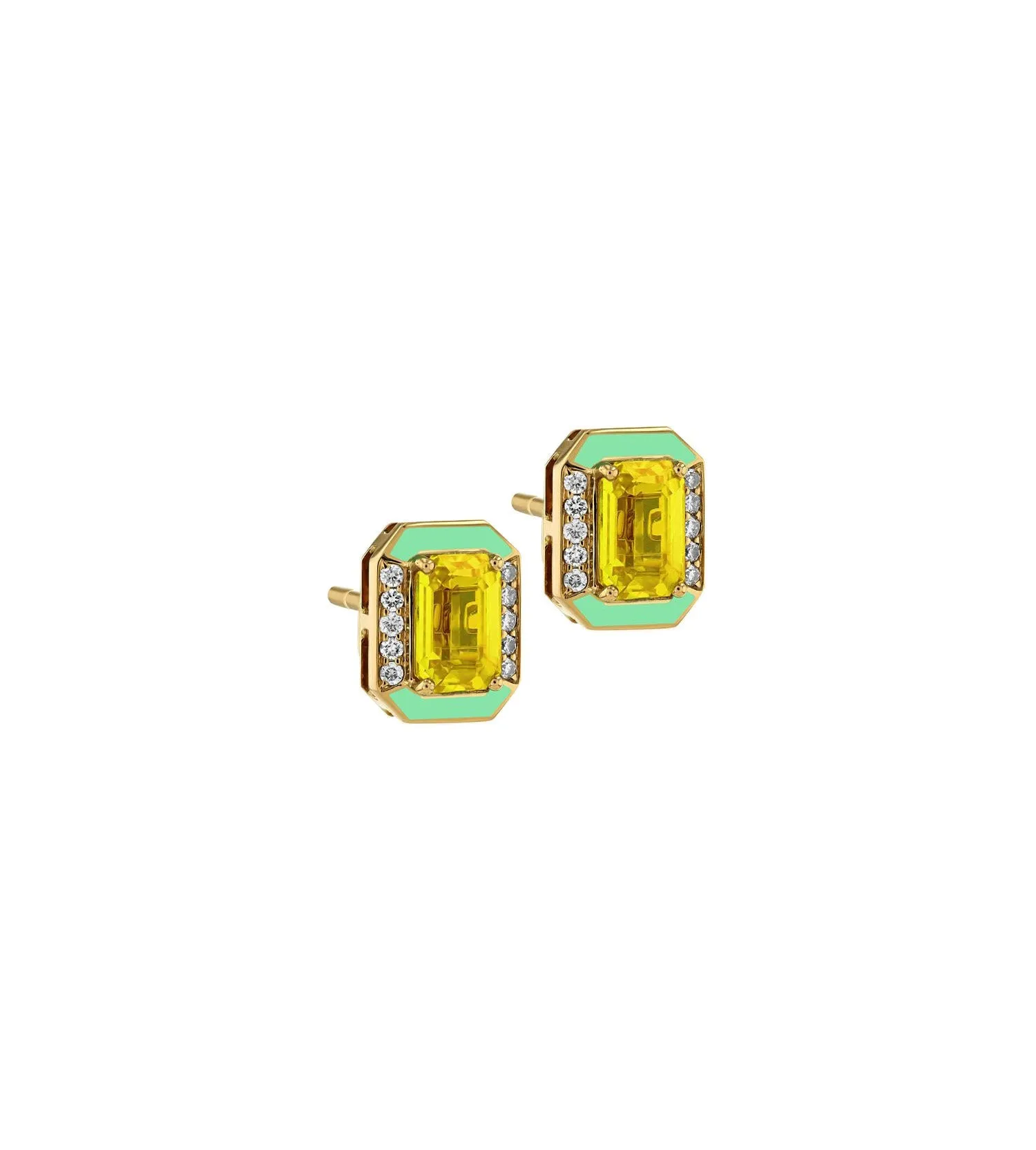 Classix yellow studs