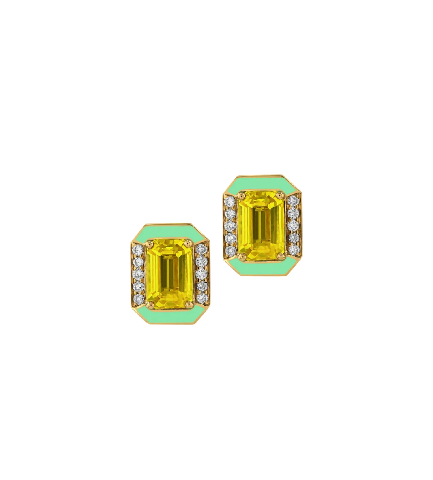 Classix yellow studs