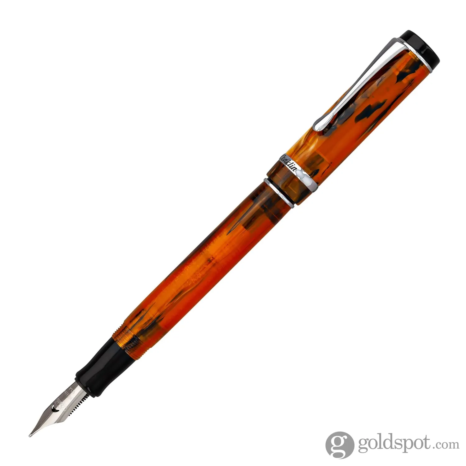 Conklin Duragraph Fountain Pen in Amber