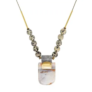 Dalmatian Jasper Necklace