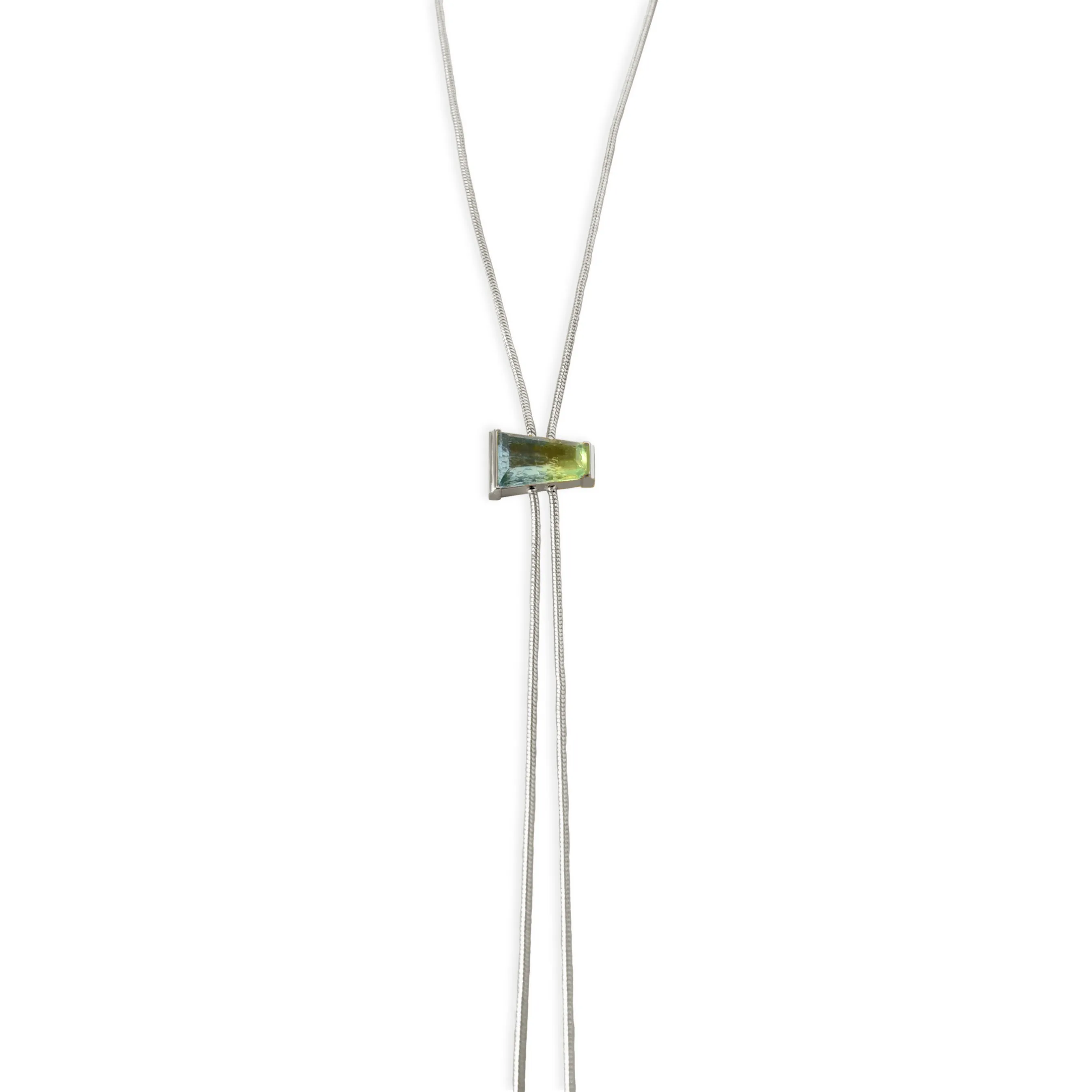 Delano Bolo Necklace - Ocean Quartz