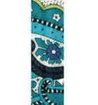 Diamante Hamsa Hand Lucky Charm Liberty Print Braid Bracelet