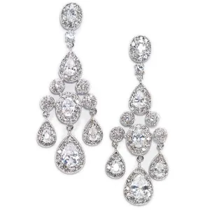 Elizabetta Modern Vintage Chandelier Statement Earrings