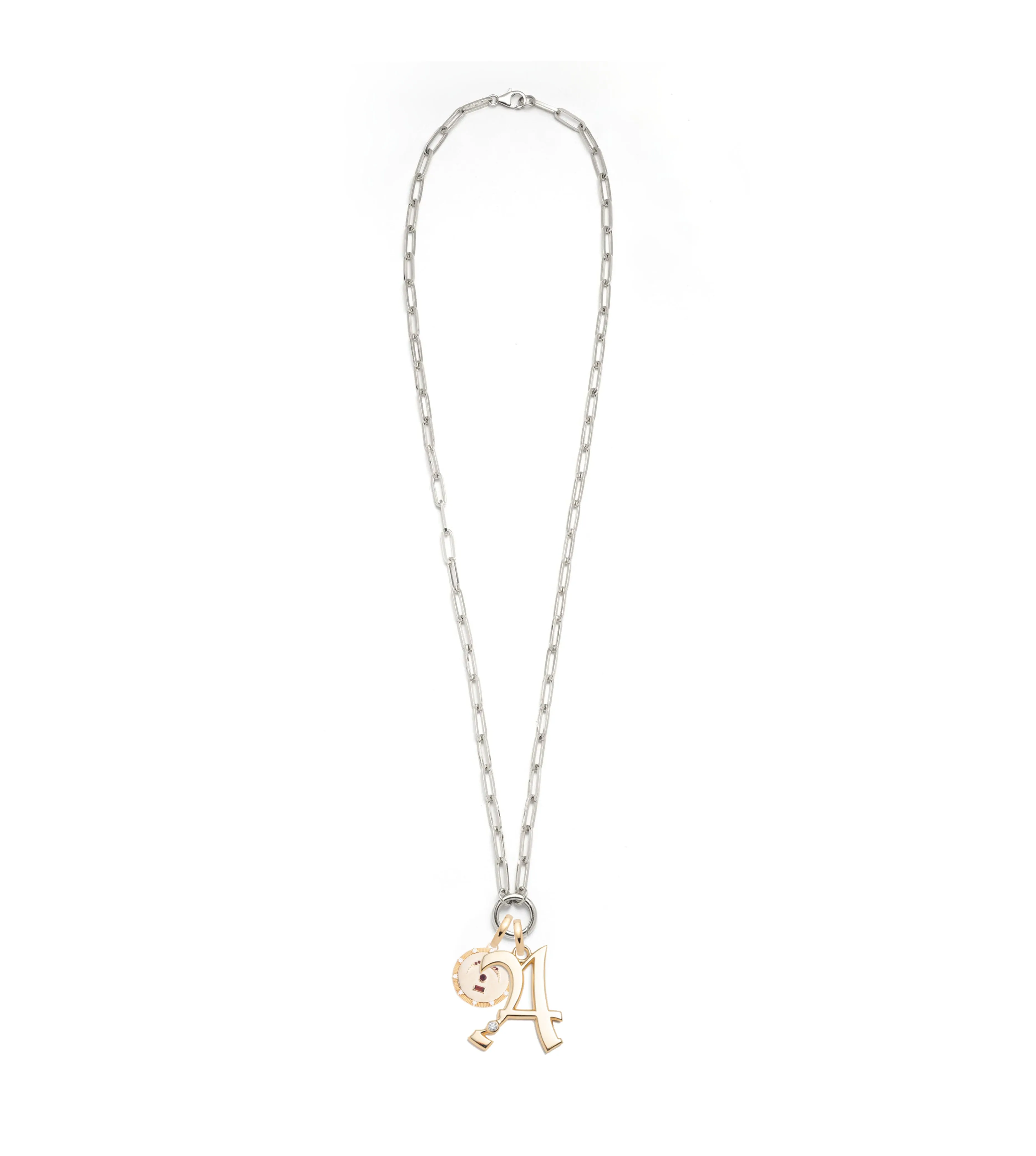 Foundational Keys & Internal Compass : Classic Fob Clip Open Clip Chain Necklace Story