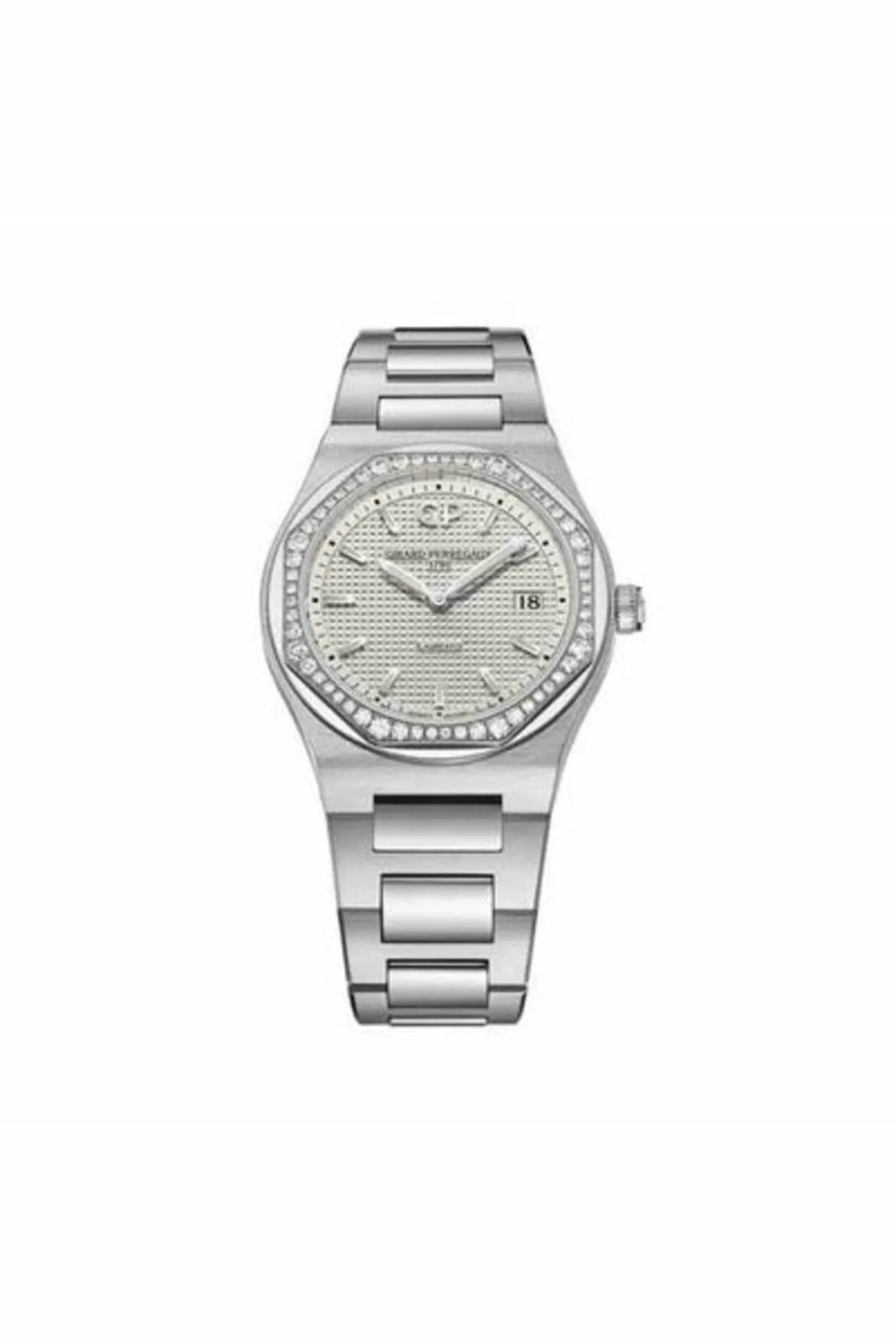 girard perregaux laureato 34mm stainless steel ladies watch ref. 80189d11a131-11a