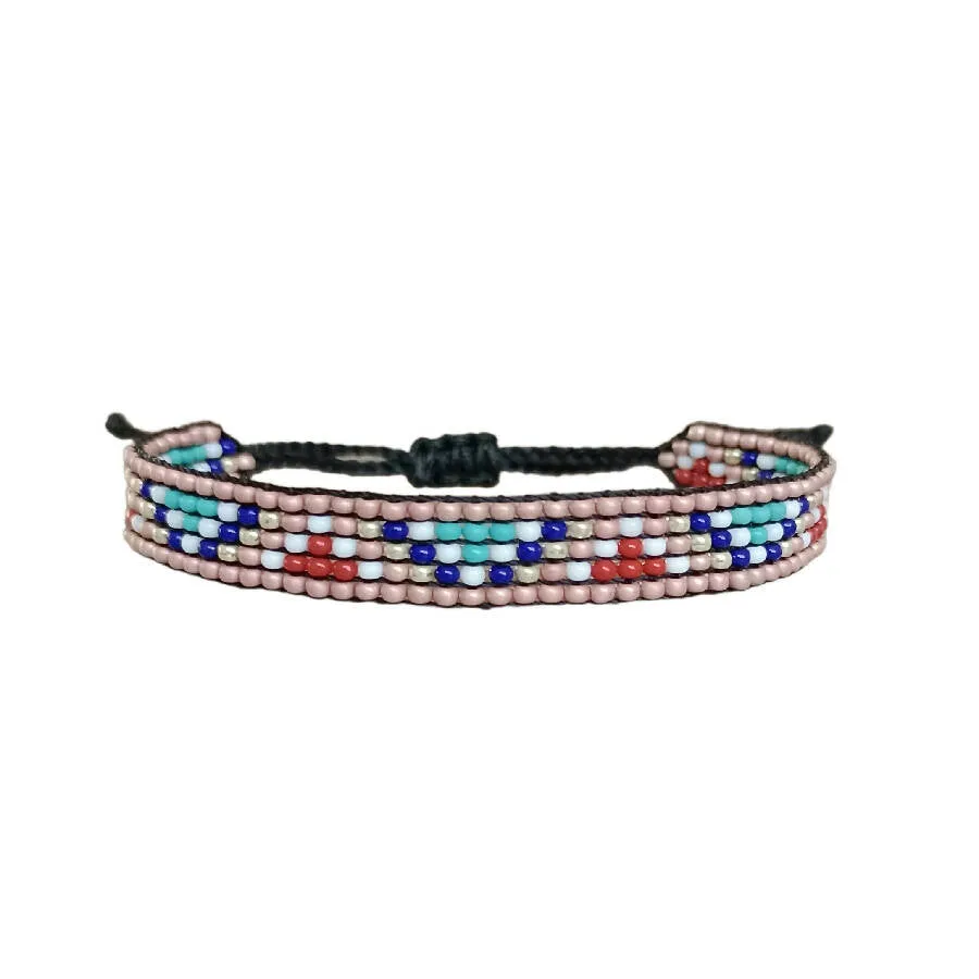 Glow By Rula Akhdar Handmade For Women Winter Bead Bracelet