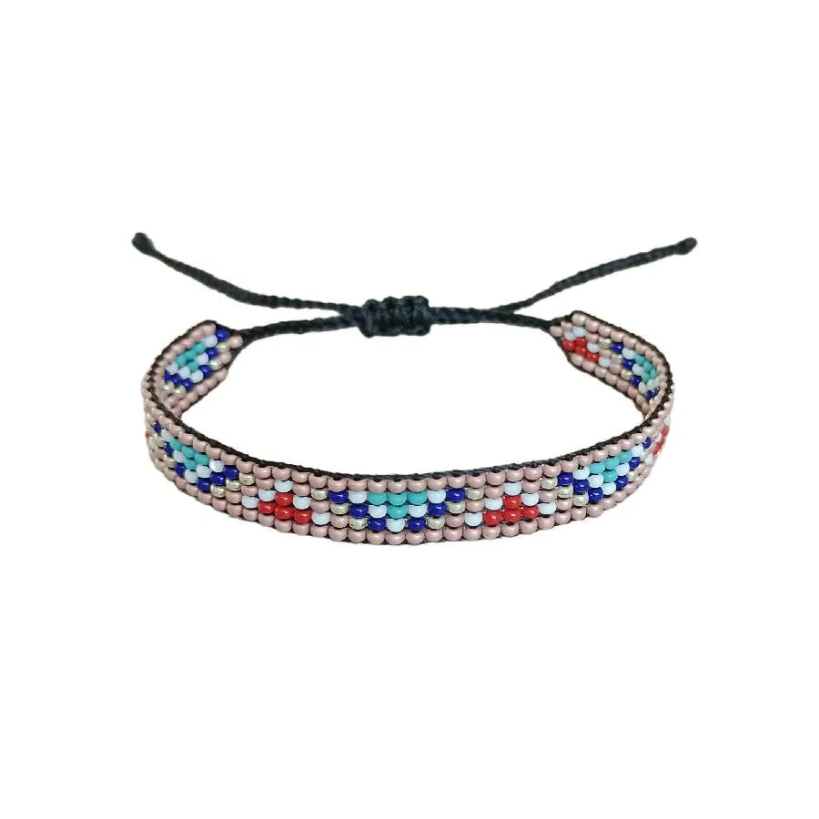 Glow By Rula Akhdar Handmade For Women Winter Bead Bracelet