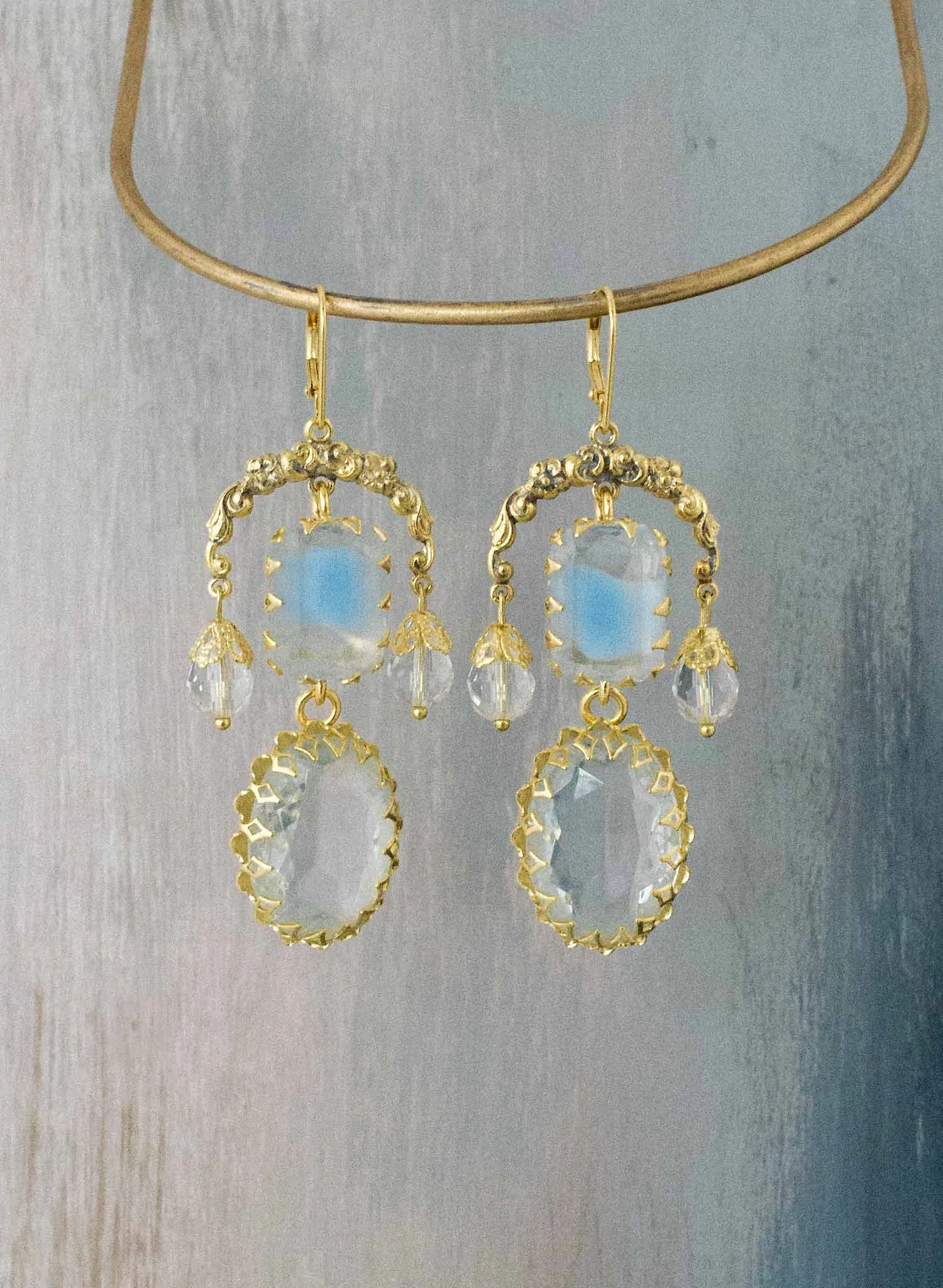 Goddess chandelier earrings - Style #9025