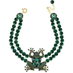 Green from Agate Statement Necklace