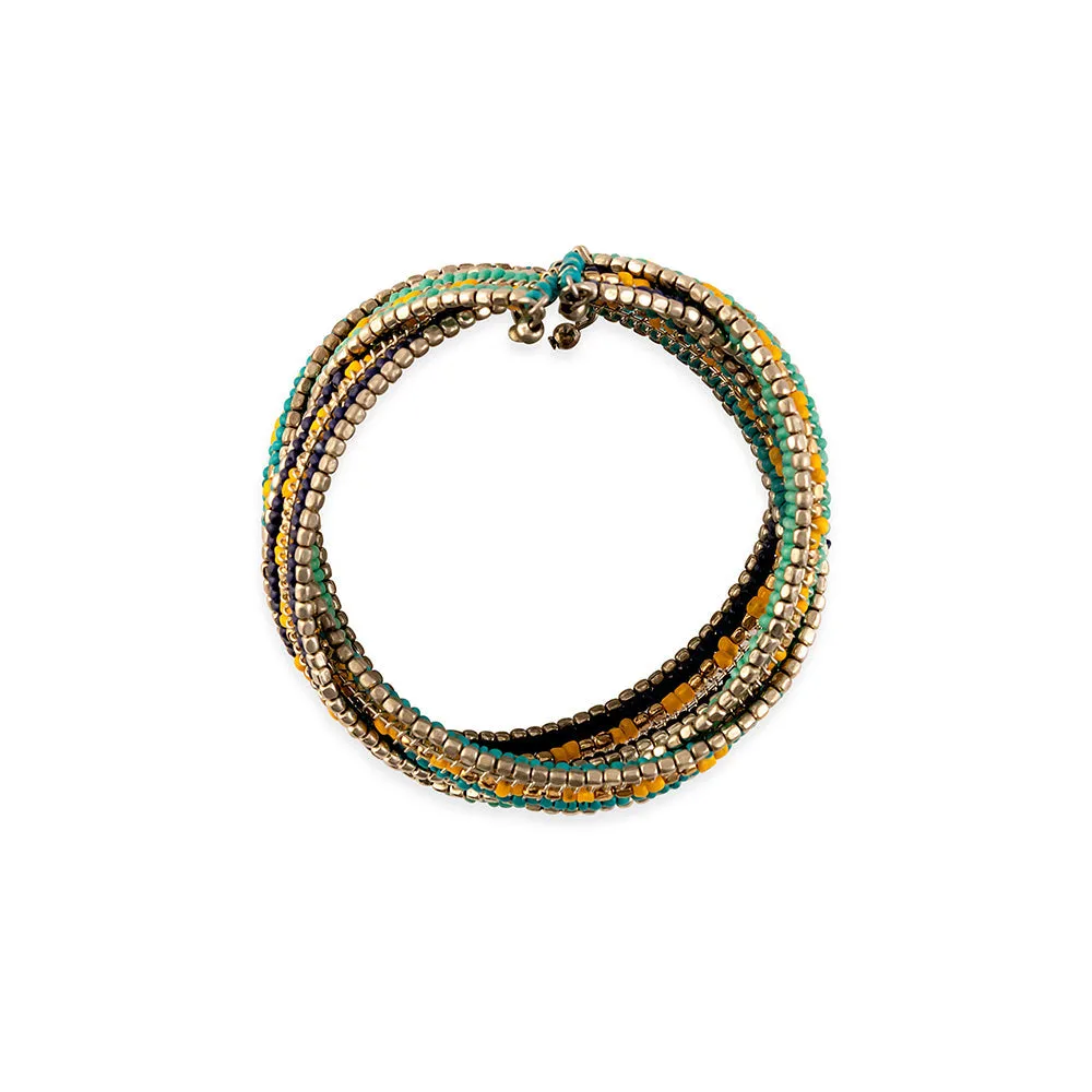 Infinite Hope Beaded Bracelet In Turquoise