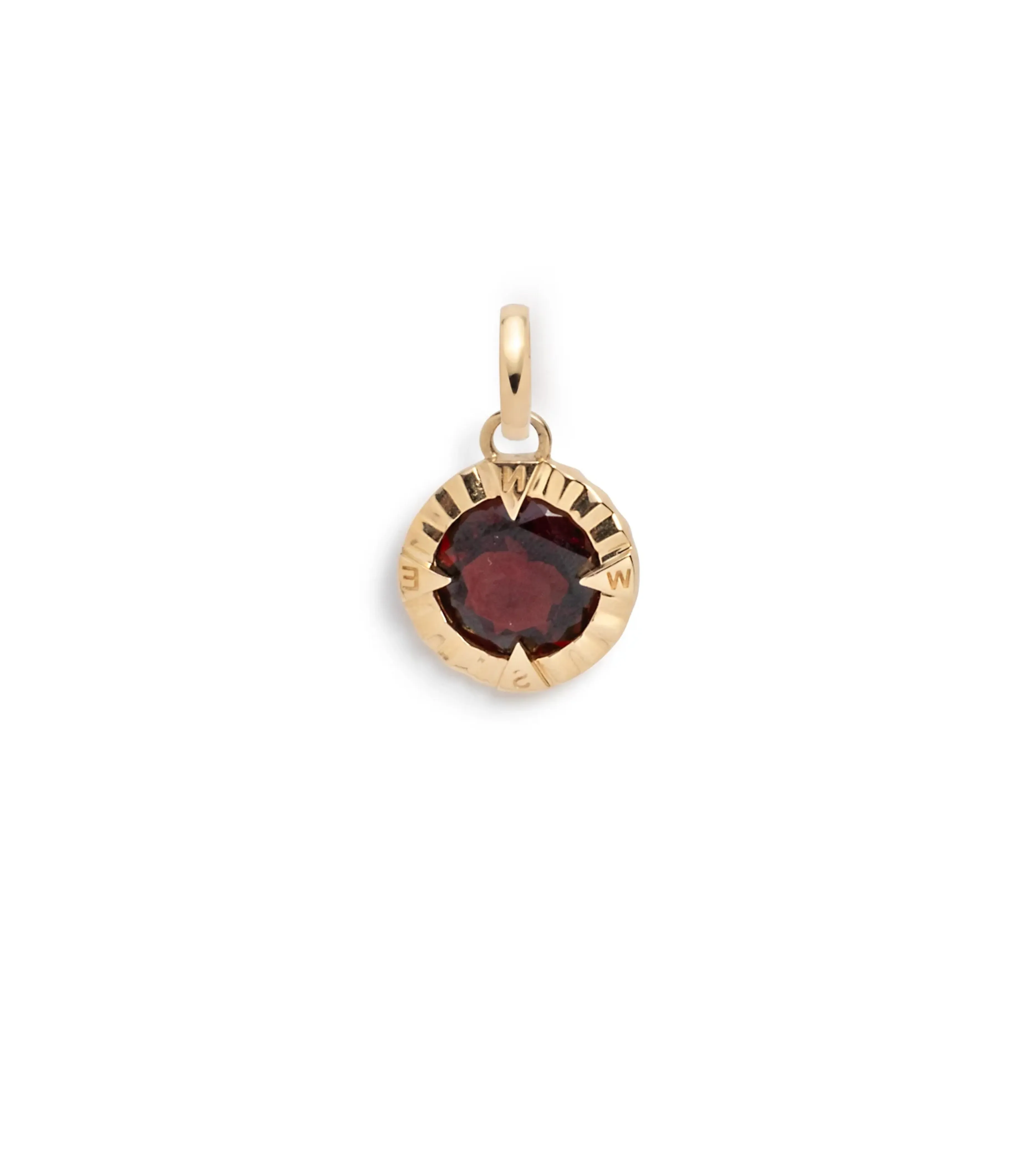 Internal Compass : Garnet Gemstone with Annex Link