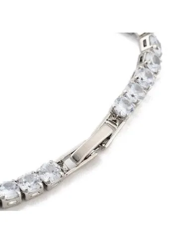 Jessica CZ Tennis Bracelet Silver 2.5mm