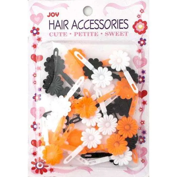 Joy Petite Daisy Barrette 30ct Assorted