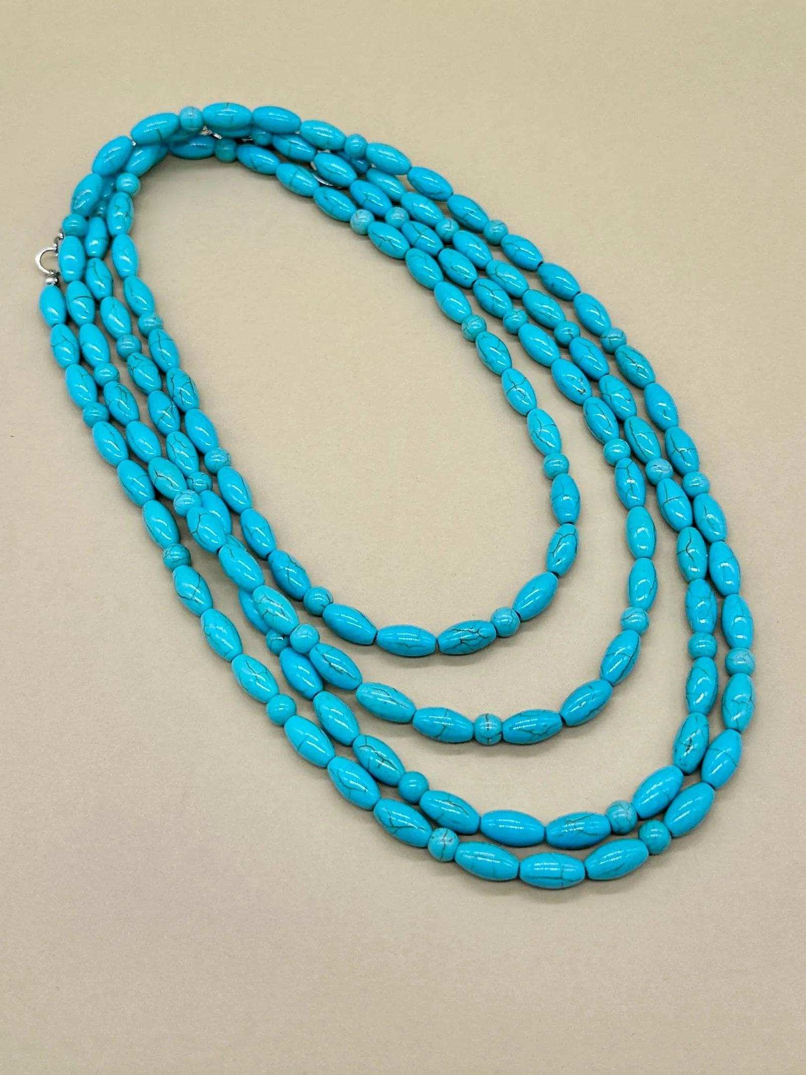 Kimberly Turquoise Beaded Necklace