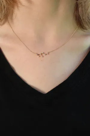 Leo Diamond Constellation Necklace