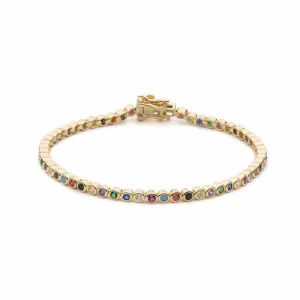 Match Point | Rainbow Tennis Bracelet