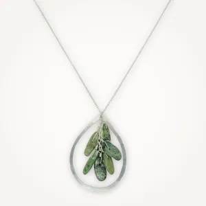 Mediterranean Necklace • Green Quartz