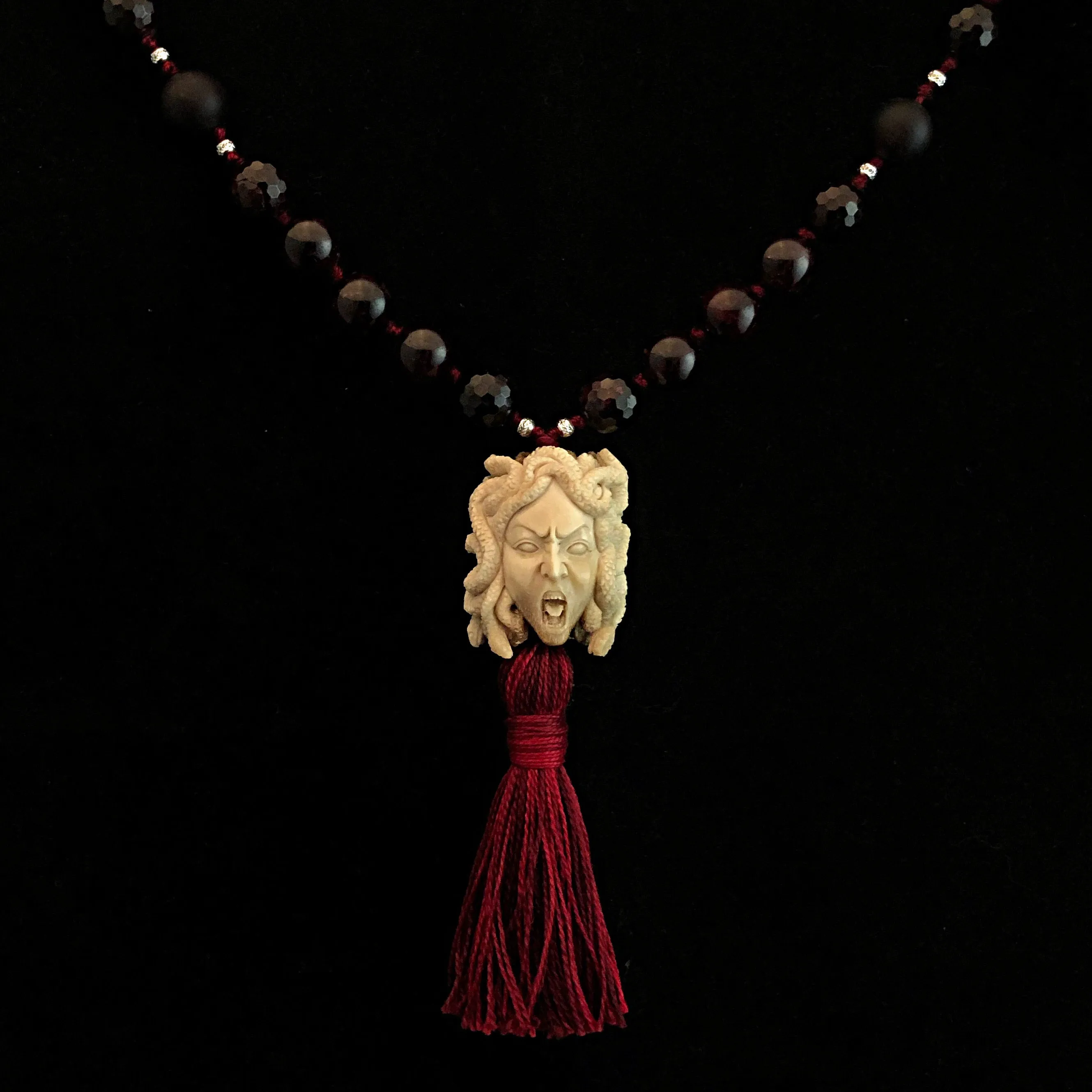 Medusa's Rage Mala Necklace