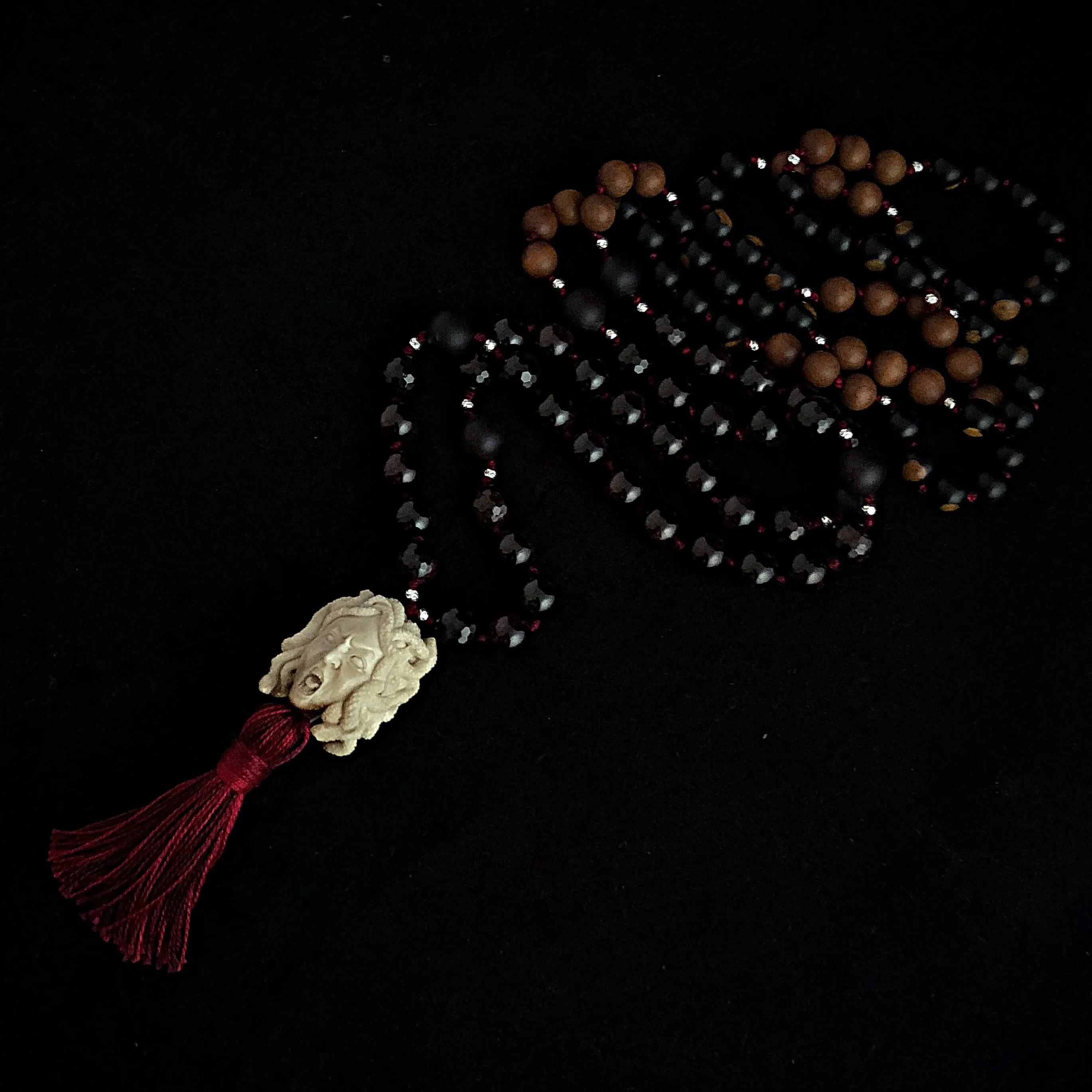 Medusa's Rage Mala Necklace