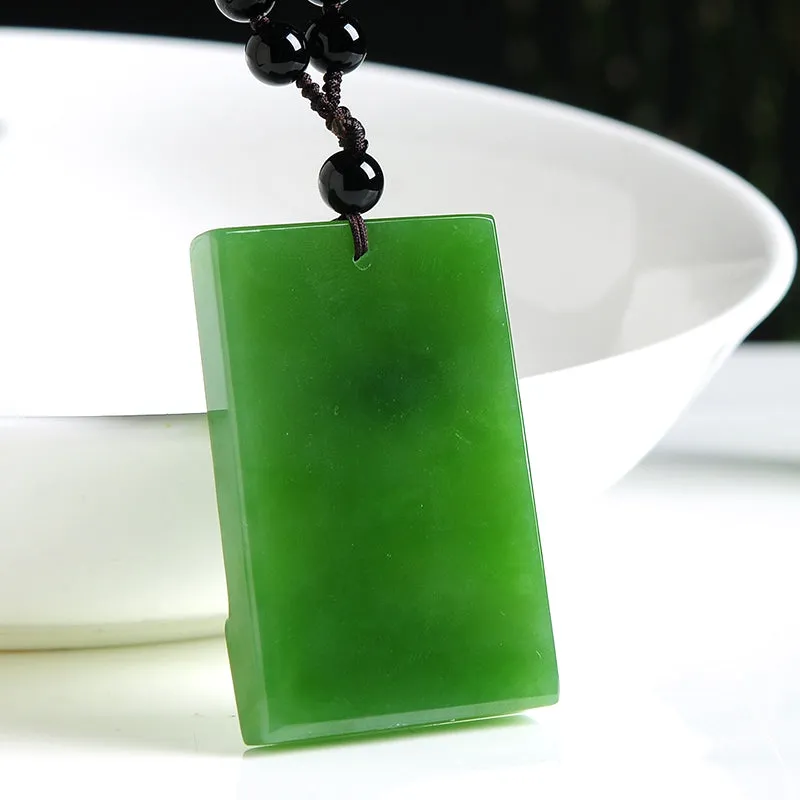 Natural Jade Pendant Nephrite Pendant PT124