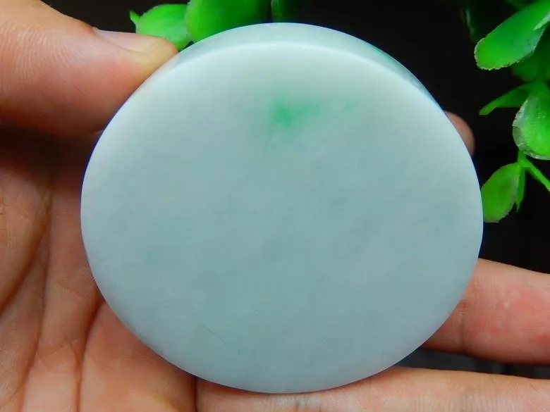 Natural Jade Rough Jadeite Raw (109g, 54X54X14mm)