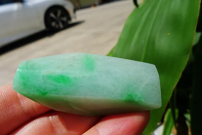 Natural Jade Rough Jadeite Raw (26g,5.3X2.3X1.1cm)