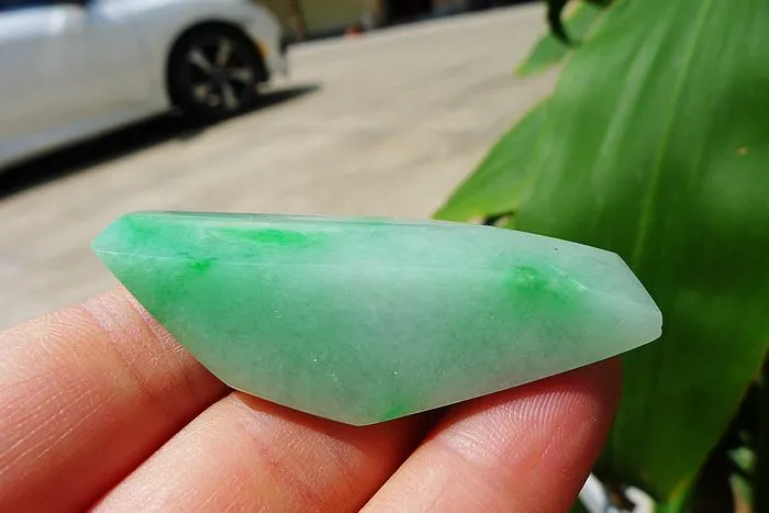 Natural Jade Rough Jadeite Raw (26g,5.3X2.3X1.1cm)