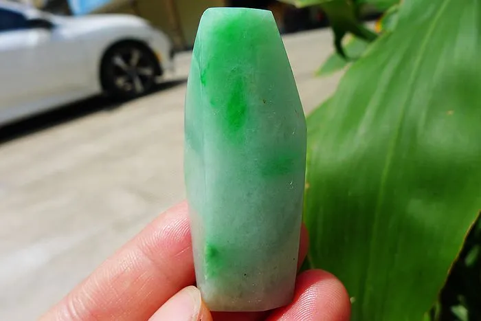 Natural Jade Rough Jadeite Raw (26g,5.3X2.3X1.1cm)